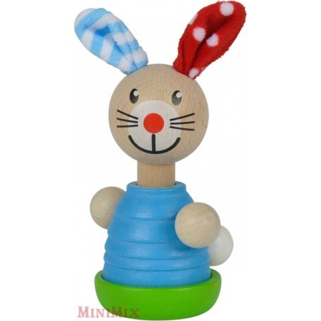 Eichhorn Baby Squeezer Rabbit fa játék