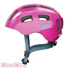 ABUS gyermek kerékpáros sisak Youn-I 2.0 Sparkling Pink ( 52-57 cm )