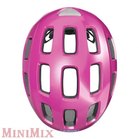 ABUS gyermek kerékpáros sisak Youn-I 2.0 Sparkling Pink ( 52-57 cm )