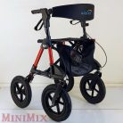 ANTAR AT51031 Kültéri rollátor piros fújható gumikkal