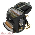 Lassig Iskolatáska készlet Boxy Unique  Black