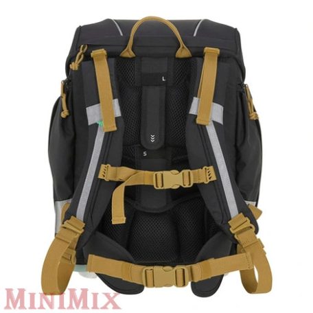 Lassig Iskolatáska készlet Boxy Unique  Black
