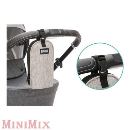 Fillikid cumisüveg melegítő LightGrey Melange USB 