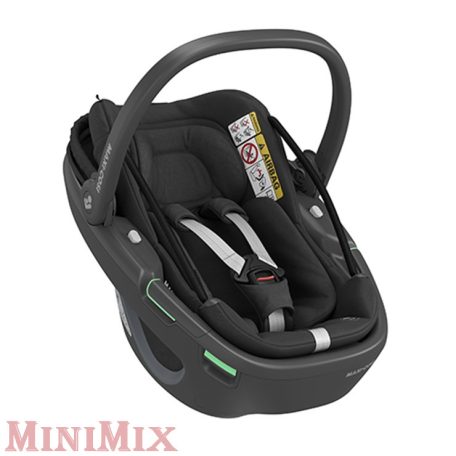 MAXI-COSI Coral 360, 40-75 cm Essential Black BS hordozó i-Size