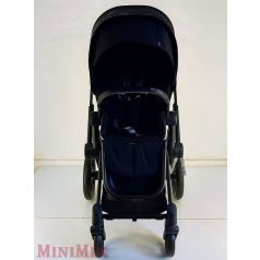   CYBEX Priam 4 Frame + Seat Unit Platinum Matt Black multifunkciós babakocsi + CYBEX Priam Seat Pack 4 Platinum Sepia Black babakocsi huzat