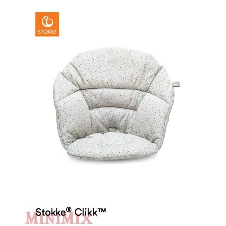 STOKKE Clikk Cushion Soft Grey Sprinkles ülőkebetét etetőszékhez