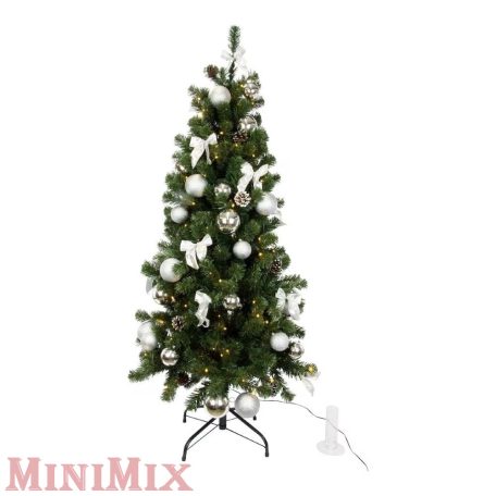 Led karácsonyfa ezüst 150 cm