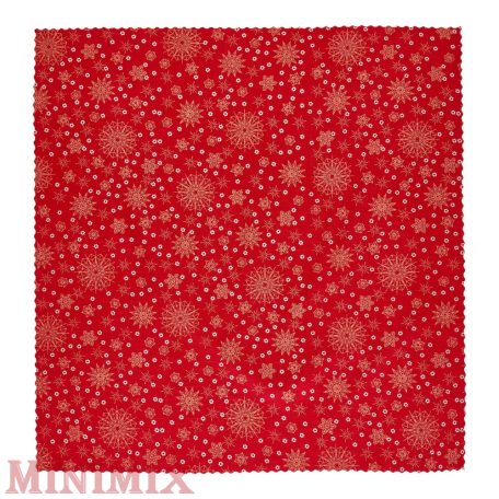 Arany hópelyhes terítő