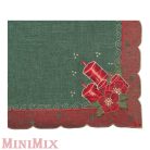 Gyertya mintás terítő