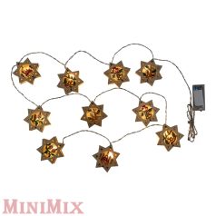 Led tündérfények fából