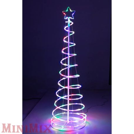 Led spirál karácsonyfa