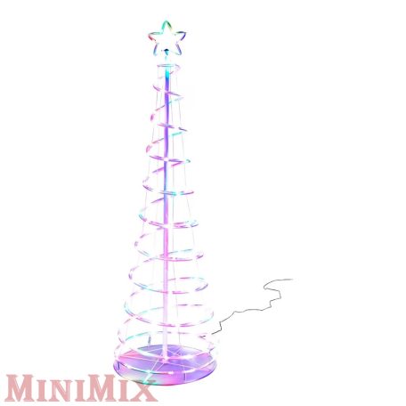 Led spirál karácsonyfa