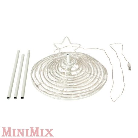 Led spirál karácsonyfa