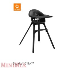 STOKKE Clikk Midnight Black fa etetőszék
