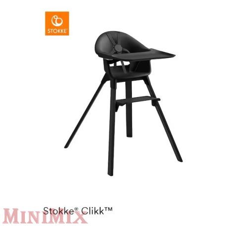 STOKKE Clikk Midnight Black fa etetőszék