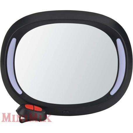 AltaBeBe Luxus LED-es babatükör, fekete