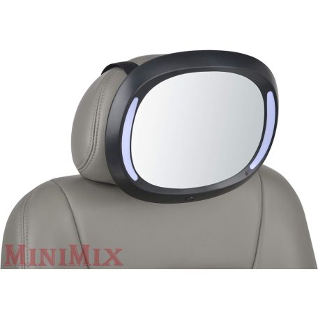 AltaBeBe Luxus LED-es babatükör, fekete