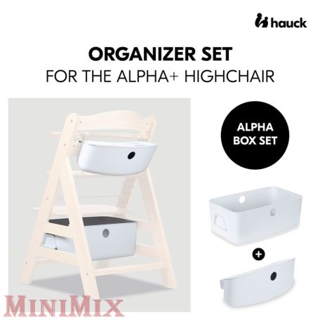 Hauck Alpha Box Set White kosár etetőszékhez