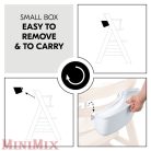 Hauck Alpha Box Set White kosár etetőszékhez