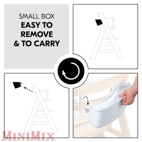 Hauck Alpha Box Set White kosár etetőszékhez