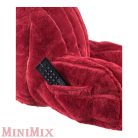 Ágyra tehető komfort háttámasz párna bordó