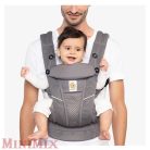 ERGOBABY Omni Breeze hordozó - Graphite Grey