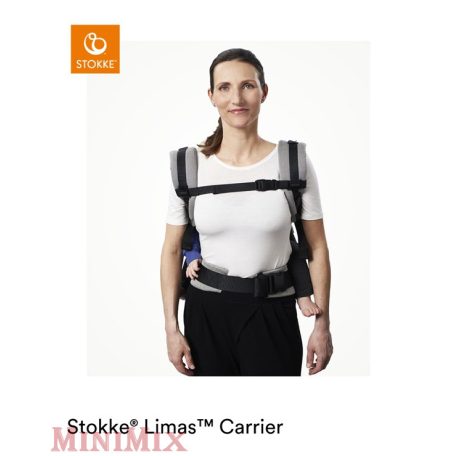 Stokke Limas Plus Floral Slate mei tai hordozó