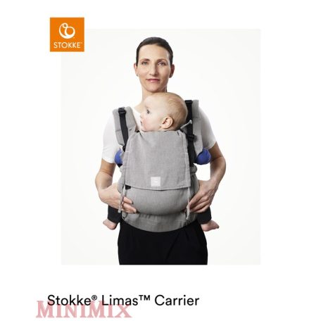 Stokke Limas Carrier Flex OCS Slate Melange kenguru babahordozó