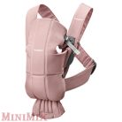 BabyBjörn Mini Dusty Pink kenguru babahordozó