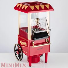 Korona Popcorn készítő piros