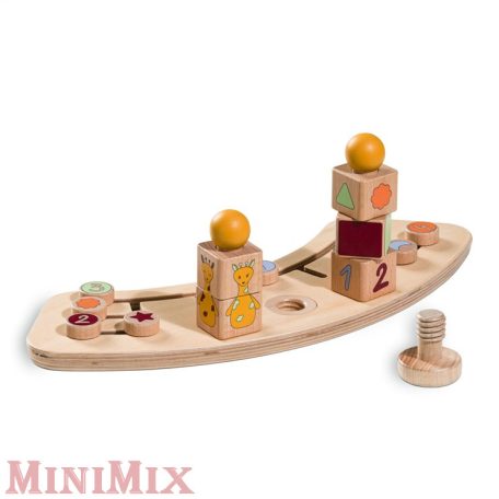 Hauck Alpha Play Sorting Set Giraffe etetőszék tálca