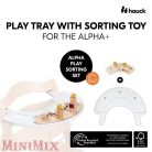 Hauck Alpha Play Sorting Set Giraffe etetőszék tálca