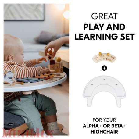 Hauck Alpha Play Sorting Set Giraffe etetőszék tálca