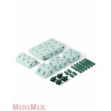 MODU építőjáték Explorer szett - Ocean Mint / Forest Green