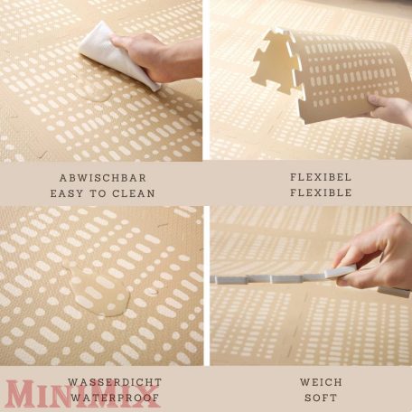 Hakuna Matte XL puzzle játszószőnyeg Hygge-Beige
