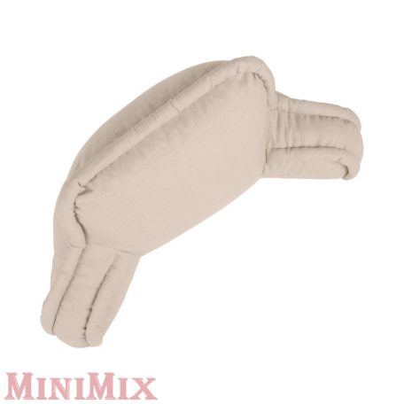 Ágyra tehető komfort háttámasz párna bézs