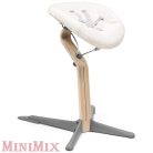 Stokke Nomi Newborn Set Grey/Grey Sand baba pihenőszék