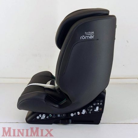 Britax Römer Evolvafix 76-150 cm Midnight Grey gyerekülés 15 hó-12 év
