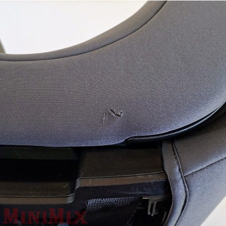 Britax Römer Evolvafix 76-150 cm Midnight Grey gyerekülés 15 hó-12 év