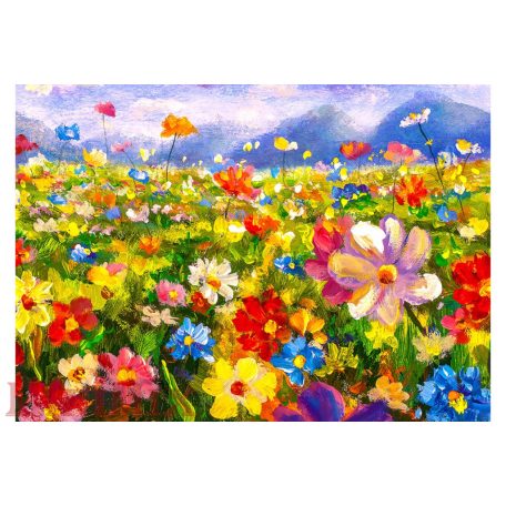 Enjoy 1341 - Colorful Flower Meadow - 1000 db-os puzzle