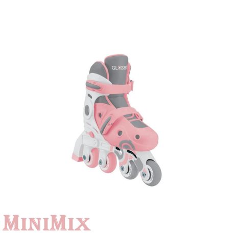 Globber Gyerek görkorcsolya 2 in 1 méret Pasztell rózsaszínű 26-29