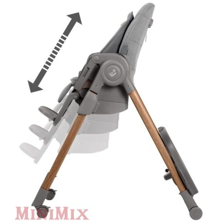 Maxi-Cosi Minla Plus Elegance Graphite műanyag etetőszék