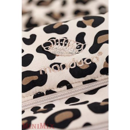 Manduca XT biopamut csatos babahordozó - limitált Leopárd