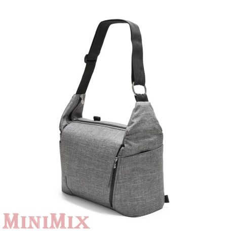 Stokke Changing bag Black Melange pelenkázó táska