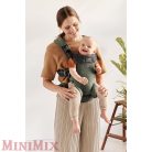 BABYBJÖRN Harmony Dark Green 3D mesh hordozó, 15 kg-ig