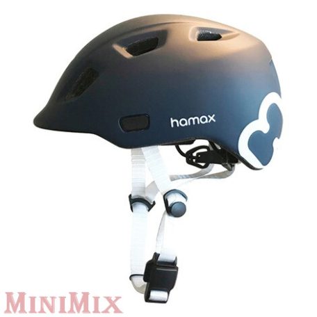 HAMAX Thundercap gyerek bukósisak ,S-es (47-52 cm) Sötétkék-fehér