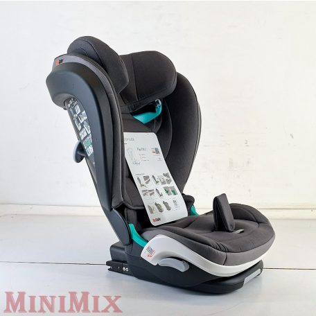 BeSafe Flex FIX 2 100-150 cm Metallic Mélange gyerekülés 4-12 év
