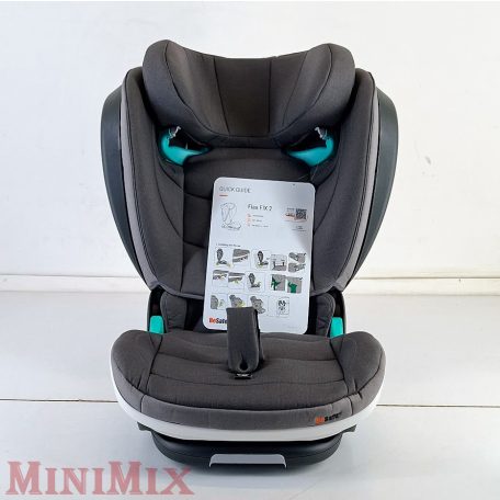 BeSafe Flex FIX 2 100-150 cm Metallic Mélange gyerekülés 4-12 év