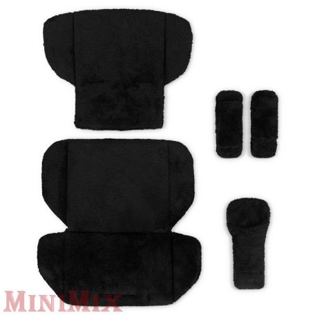 ABC Design Insert-Set for Samba, Salsa, Zoom Black babakocsi betét