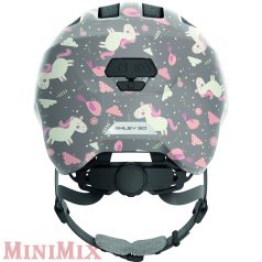   ABUS Kerékpáros gyerek bukósisak SMILEY 3.0, IN-MOLD, Grey Horse S (45-50 CM)